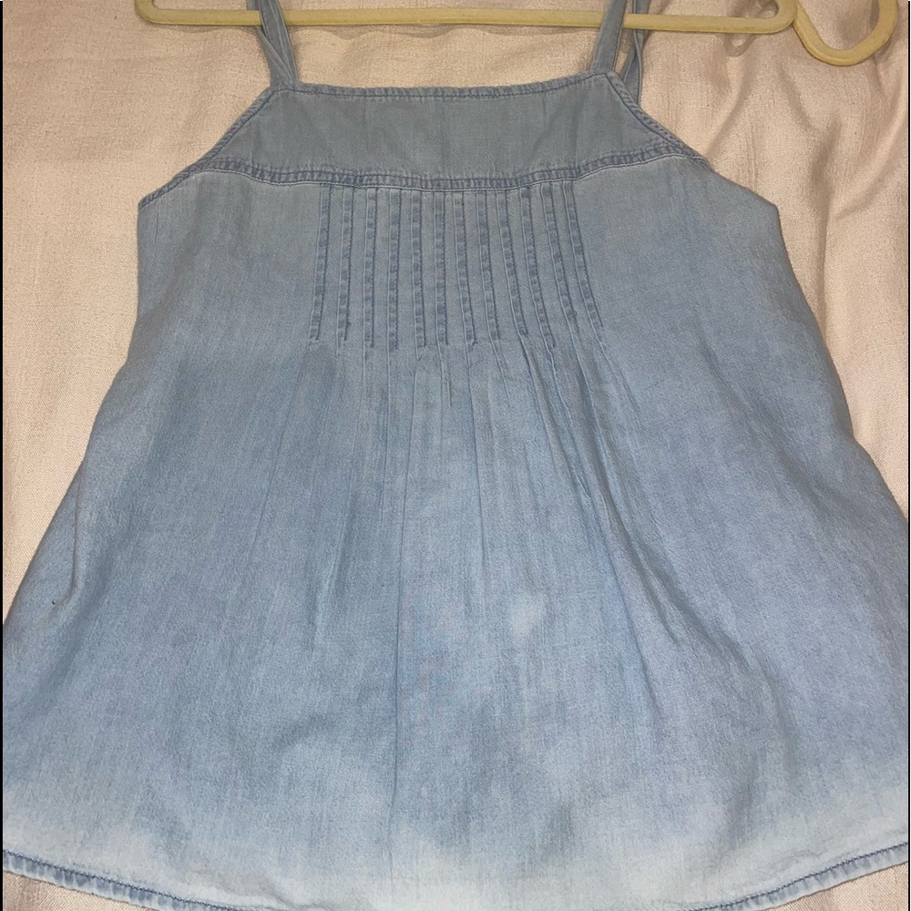 Flowy jean soft tank
